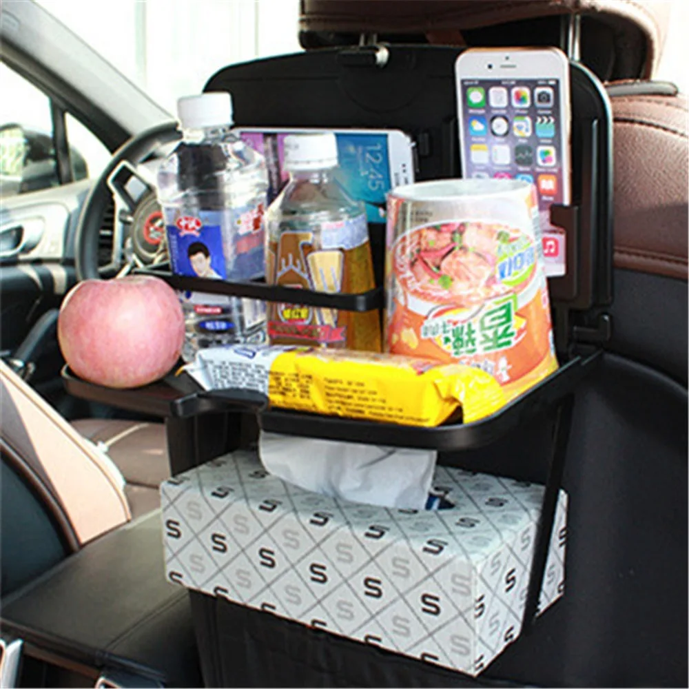 Двойной Автомобильный держатель для телефона складной ПОДСТАКАННИК на заднее