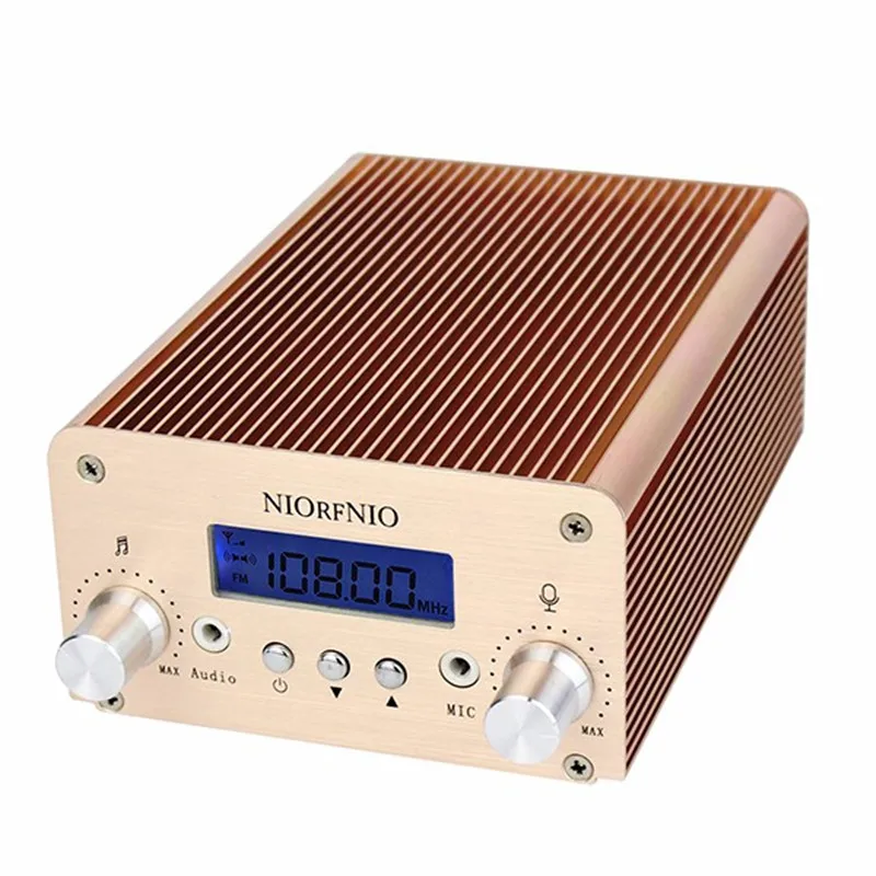 Радиопередатчик NIORFNIO T6B 1 Вт/6 Вт стерео PLL FM для радиовещания радиостанции с