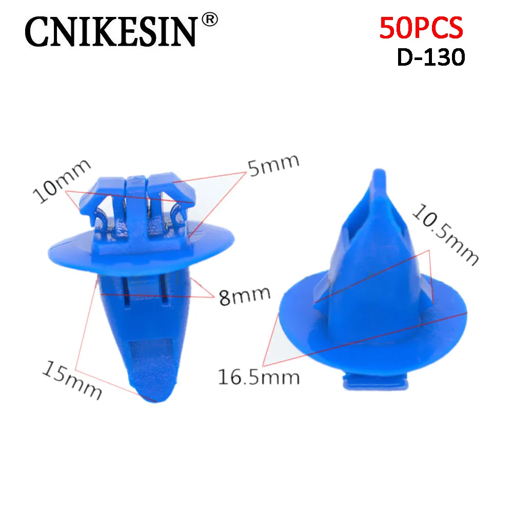 CNIKESIN 50 шт в наборе с нейлоновой застежкой молнией для автомобиля Toyota Land Cruiser Fender