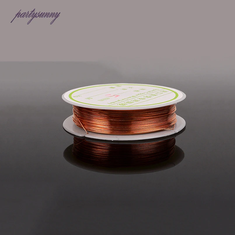 PF 0.2 до 1 мм рулон Золотой/Серебряный сплав меди провода для браслета ювелирных