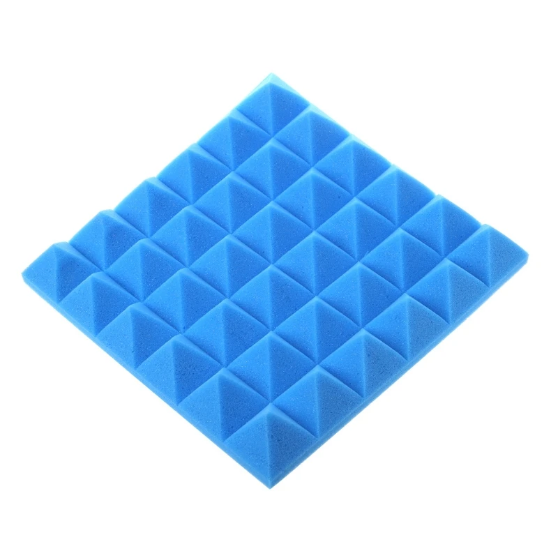 TIKAA 30x30x5 см Пирамида огнестойкая звукоизоляция пена Студия Акустическая Звукоизоляция поглощение клиновая плитка