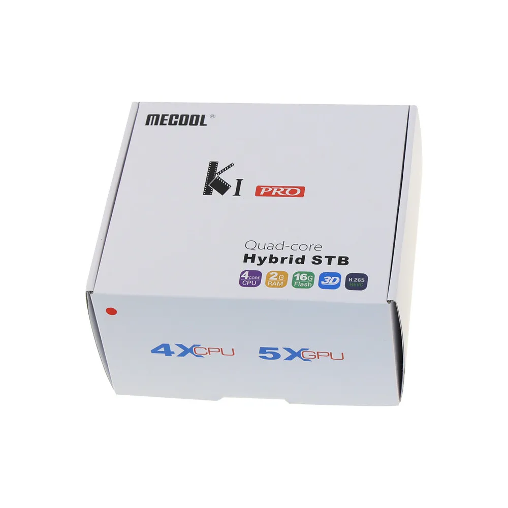 Телеприставка Android 7 1 tv box MECOOL KI PRO Box K1PRO DVB S2 + T2 Amlogic S905D Quad 2G 16G & S2/DVB T2/DVB C|ТВ-приставки