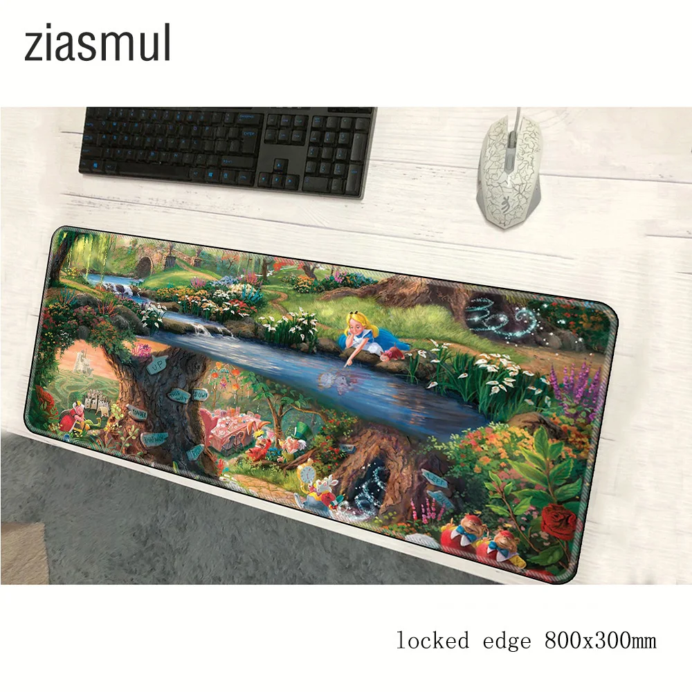 Коврик для мыши alice 800x300 мм Новое поступление коврик notbook милый игровой геймерский