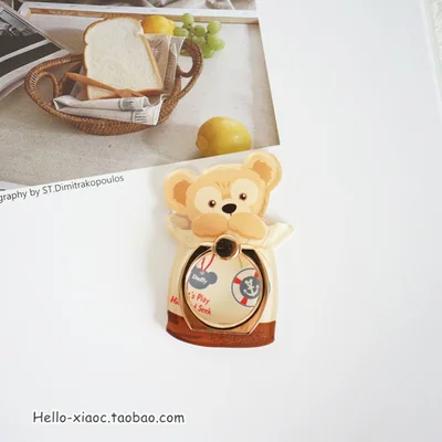 duffy 1 шт., держатель для телефона с рисунком Минни Микки Даффи ширлимэй стеллалу, Дейл чип, кольцо для телефона, держатель, аксессуары для кукол - Цвет: duffy
