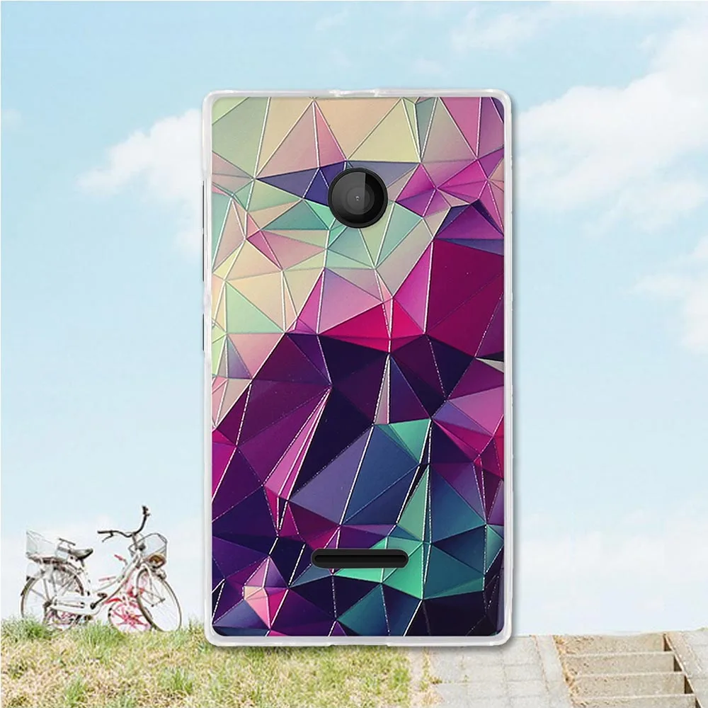 Гибкие мягкие силиконовые чехлы из ТПУ для сотовых телефонов Microsoft Nokia Lumia 435 N435