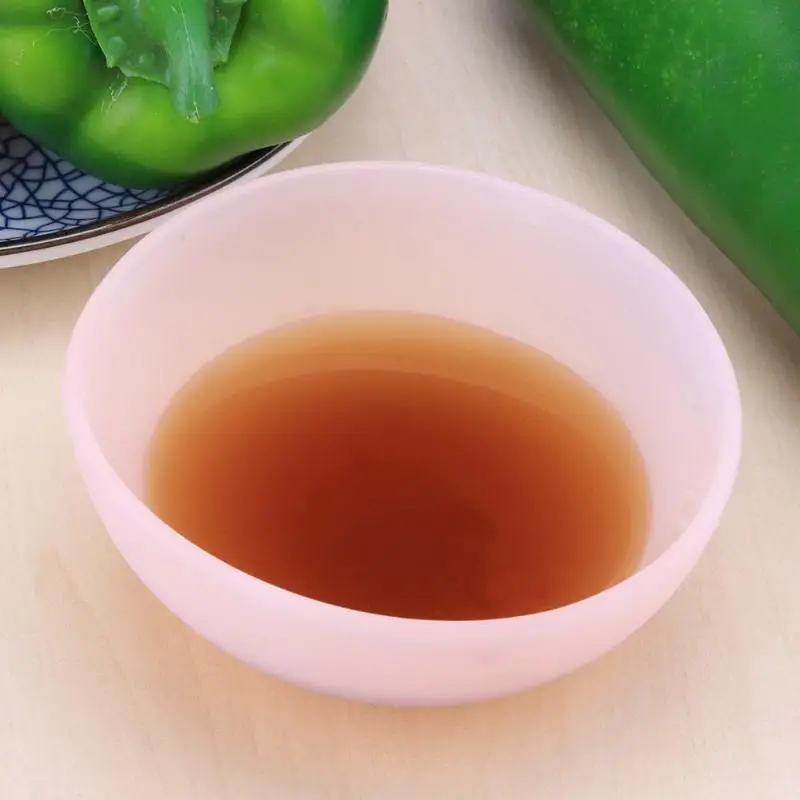 Силиконовая мини миска для соли сахарного соуса масла майонеза салата кухонный