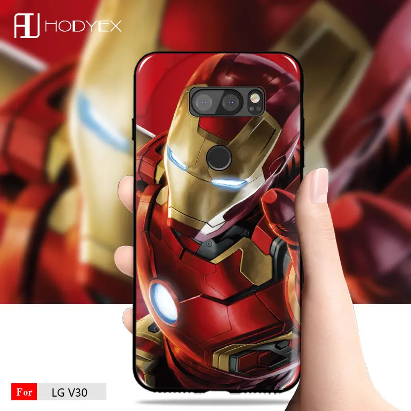 Чехол для телефона LG V40 чехол V30 мультяшная картина в стиле комикса V 40 Мягкий