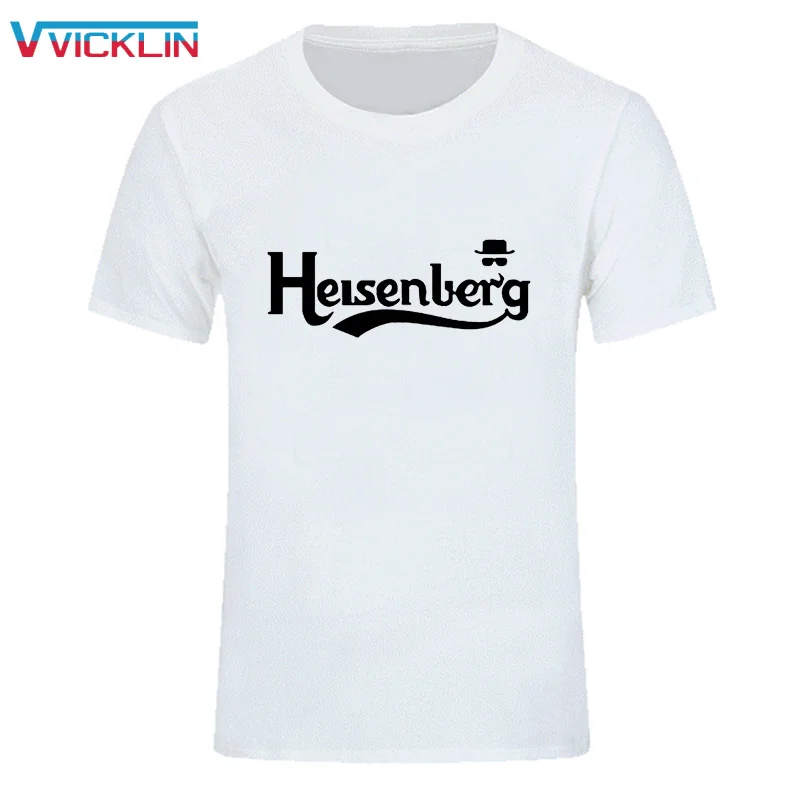 New Fashion Men leisure T Shirts Breaking Bad Heisenberg Top Graphic Tees Summer Cotton O Neck large code Short Sleeve | Мужская одежда