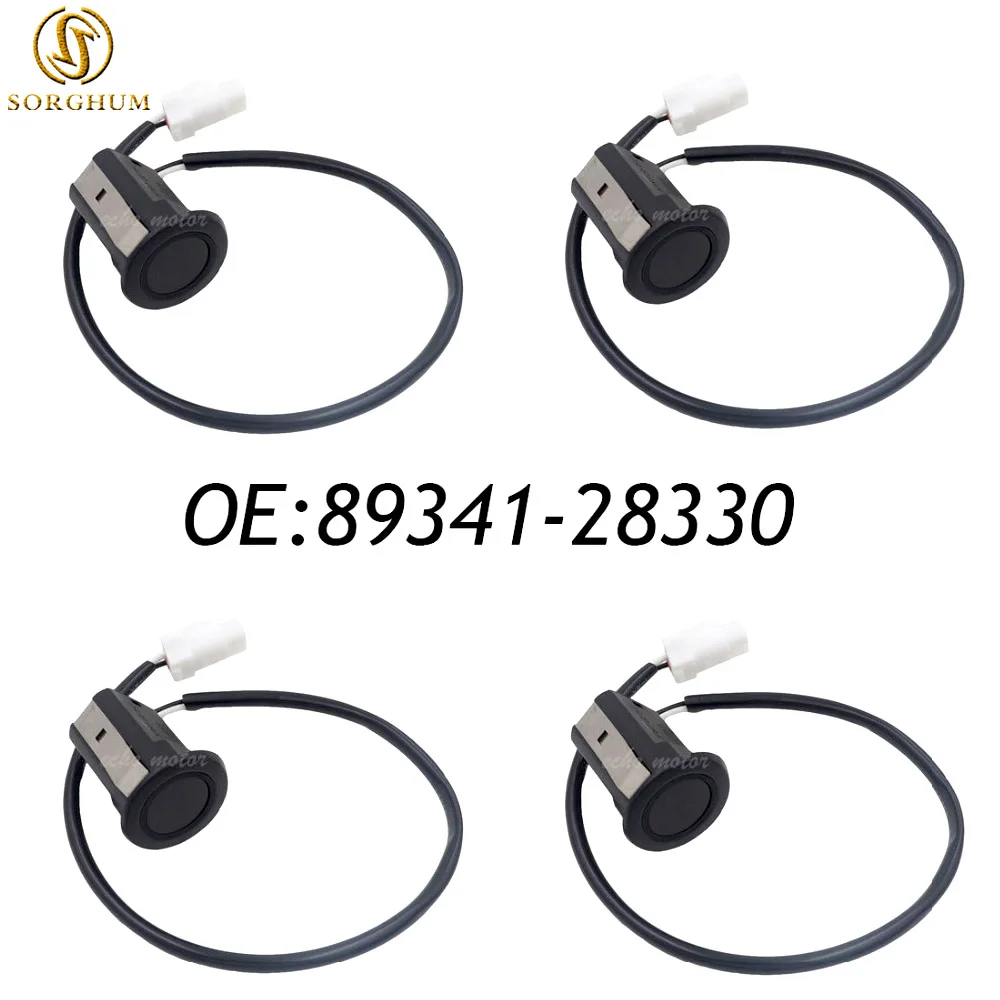 New 4pcs Backup Radar Sensors For Toyota Estima Hybrid Previa Tarago 89341-28330 89341 28330