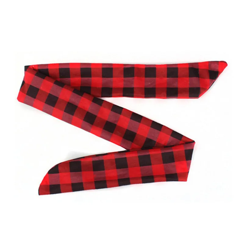 VTOM Baby Headwear Hair Accessory Kids Plaid Headbands Headband Newborn Girls With Quality Assurance | Детская одежда и обувь