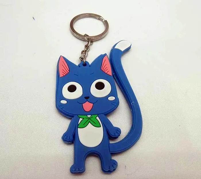 Оптовая продажа Модное популярное аниме PVC Моделя с хорошим спросом брелок FAIRY TAIL