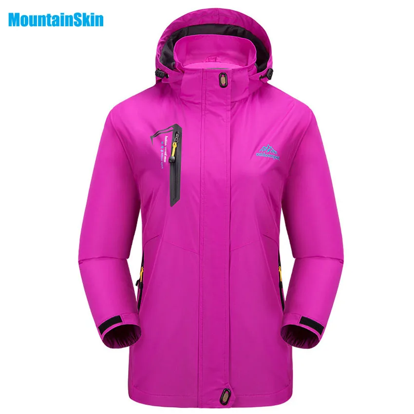 Женская куртка для альпинизма Mountainskin дышащая флисовая активного отдыха походов