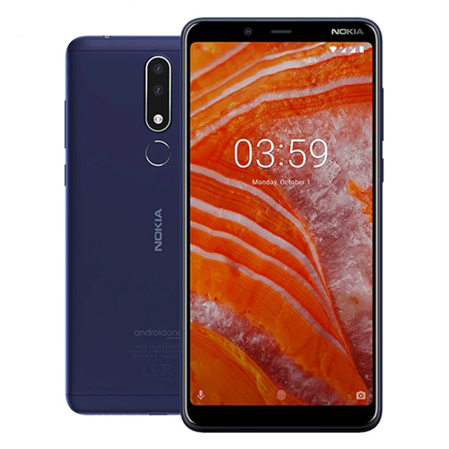 Смартфон NOKIA 3 1 Plus 6 0 дюйма HD + Helio P22 четыре ядра ГБ 32 два слота для sim карты 3500 мАч