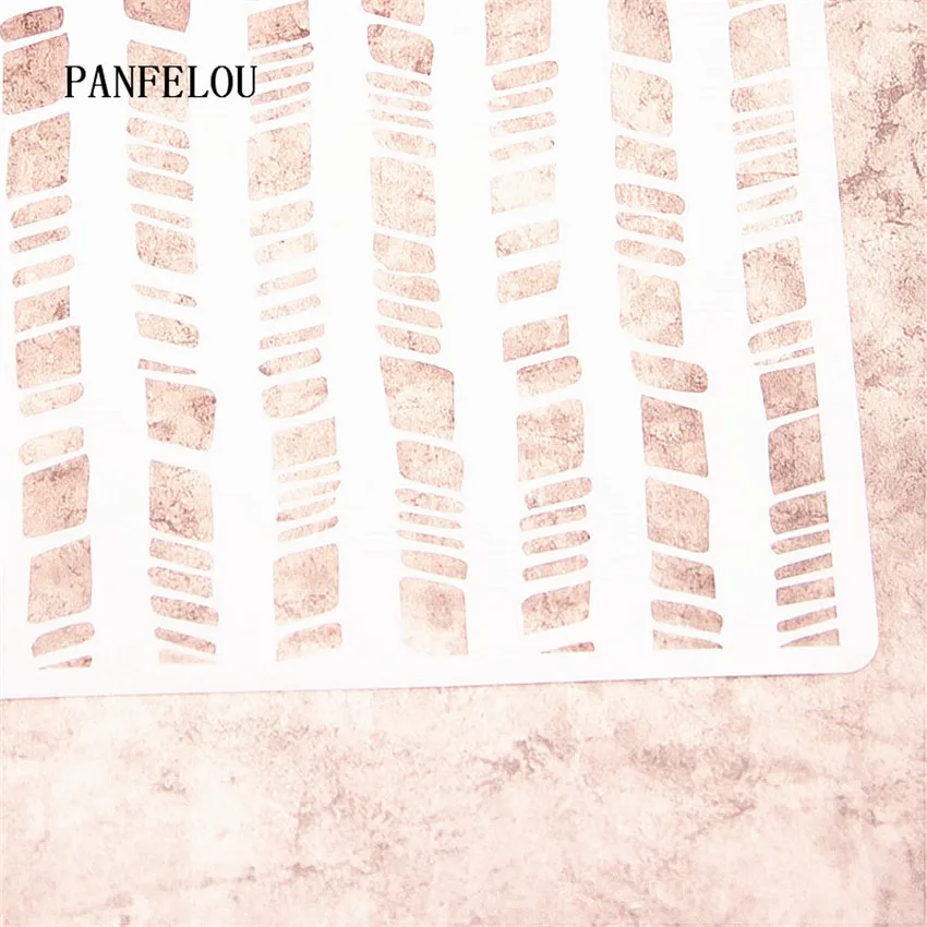 Трафареты для скрапбукинга с паутиной лесной Пластиковая форма распылителем щит