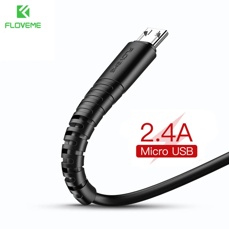 FLOVEME Micro USB кабель для мобильного телефона Зарядное устройство samsung S6 S7 Xiaomi Redmi 4X Note