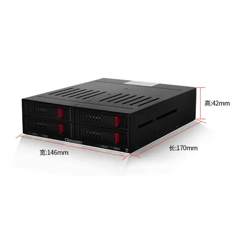 Olmaster 4x2,5 дюйма отсек оптического привода внутренний корпус Чехол SATA жесткий диск коробка HDD SSD рамка Мобильная стойка лоток станция