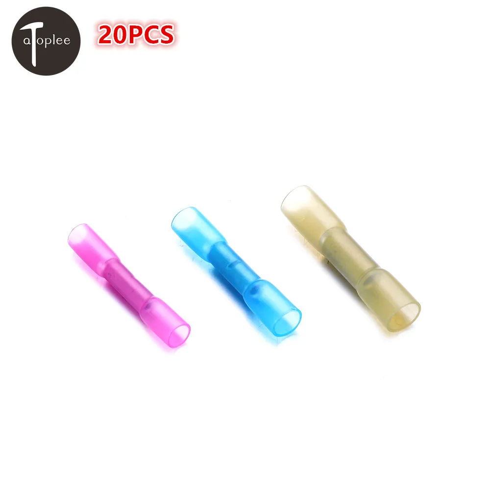 20 шт. 22 16AWG/16 14AWG/12 10AWG термоусадочная проволока изолированный Электрический