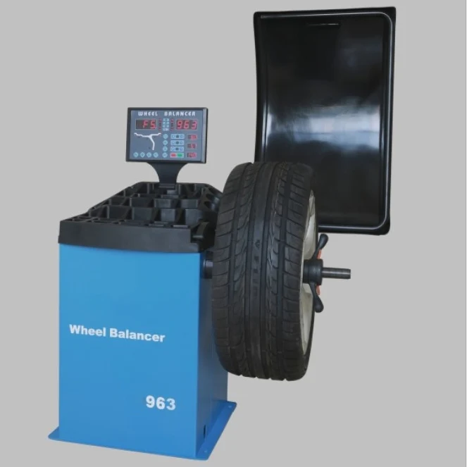 

Car Tyre Balancing Machine Computerized Digital Wheel Balancer Modle 963 Tire Repair Tool With Complete Accessories