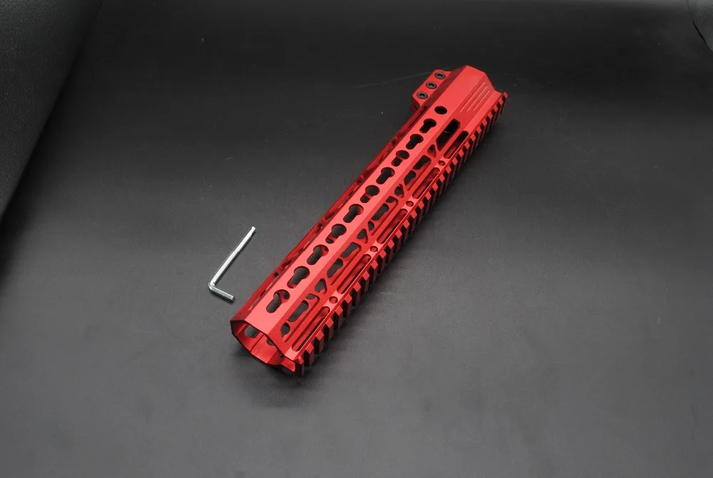 TriRock китайский красный 7 'Ə'' 10 'ཇ'' 12 'ཉ 5'' 15 ''зажим Stlyle KeyMod