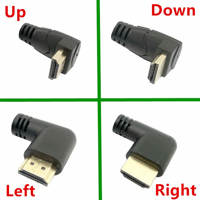 Кабель HDMI 2 0 с углом обзора 90 градусов кабель к 4k 4K 1080P 3D для PS3 проектора HD