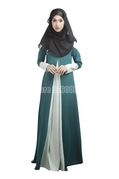 Лоскутный кафтан абайя мусульманская джилбаба Арабская одежда мусульманское