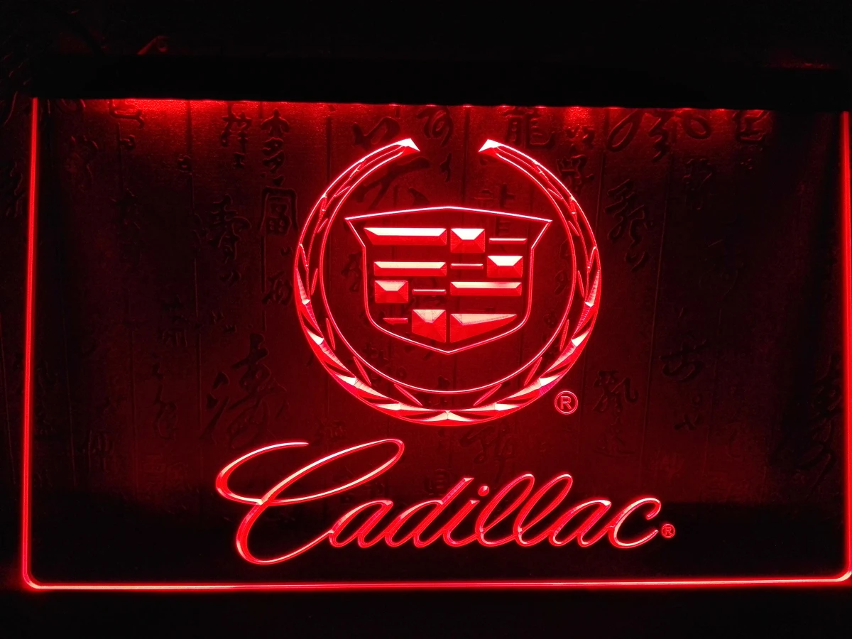 LG041- Cadillac LED Neon Light Sign | Дом и сад