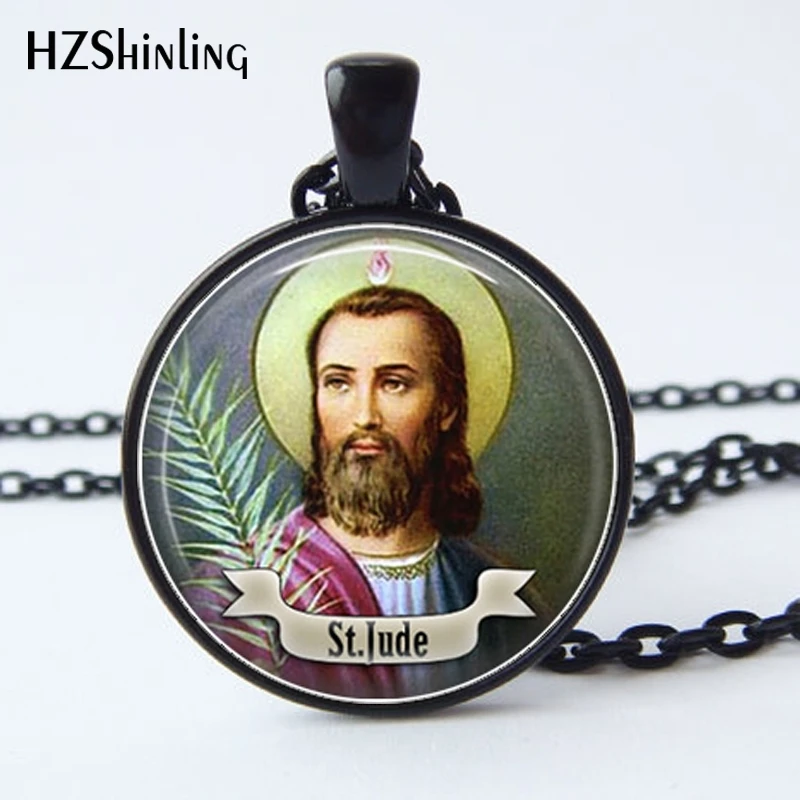 Женское ожерелье с подвеской в виде св. Юди HZ1|photo necklace|pendant necklacenecklaces religious |