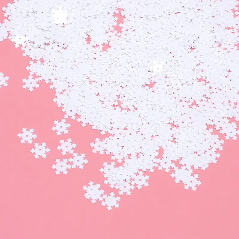 5g 8mm/0.31in Snowflakes Slices Material Epoxy Resin UV Glue Crafts Manual Jewelry Pendant DIY Slime Art Craft Tool Homemade Jew | Дом и сад