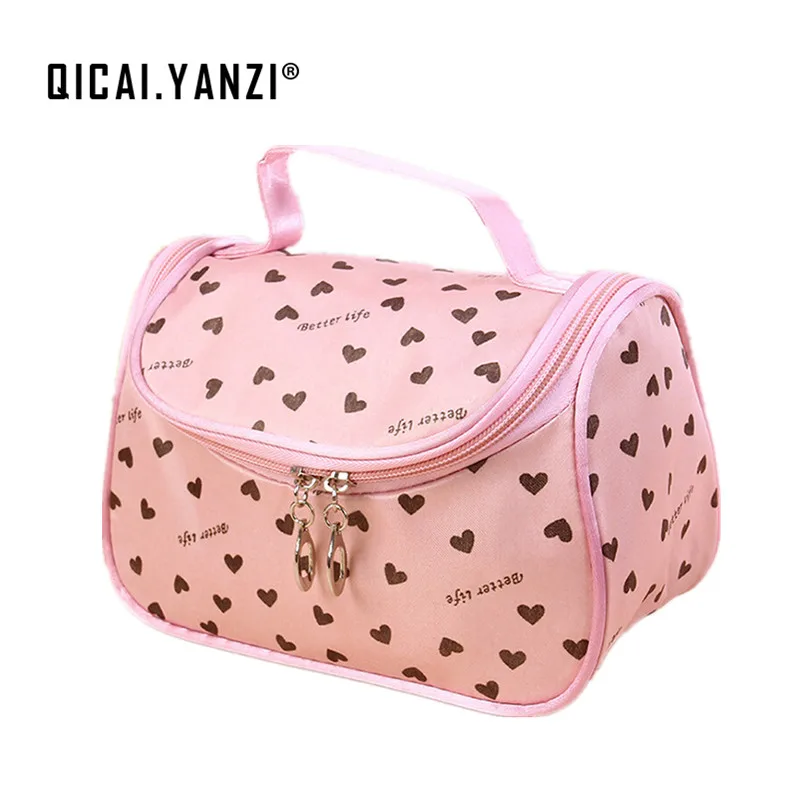 Новинка 2017 косметичка на молнии Женский дорожный Органайзер аксессуары для