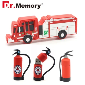 Флэш-накопитель USB флэш-накопители 8 Гб пожарный Огнетушитель пожарная машина на флэшке, Бесплатная доставка 32GB персонализированные 4 Гб оперативной памяти, 16 Гб встроенной памяти, флеш-накопитель USB диск подарки