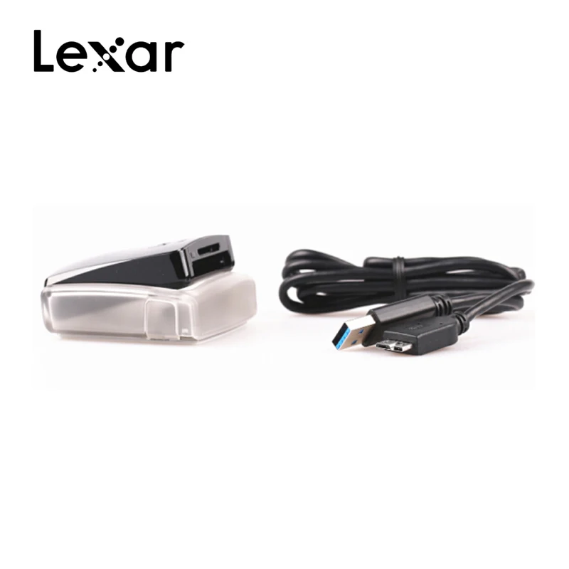 Продвижение Lexar Professional 2 в 1 Высокоскоростной USB 3,0 двухслотовый считыватель для Sd карты/Compact Flash CF считыватель карт памяти