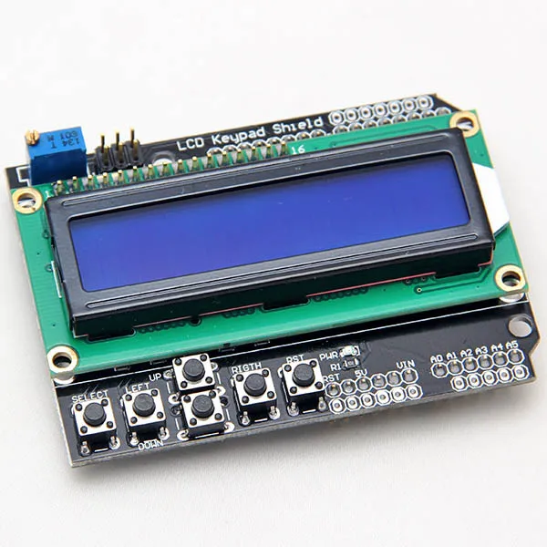 1 шт. ЖК клавиатура Щит 1602 IIC I2C модуль дисплей экран синий зеленый для Arduino ATMEGA2560