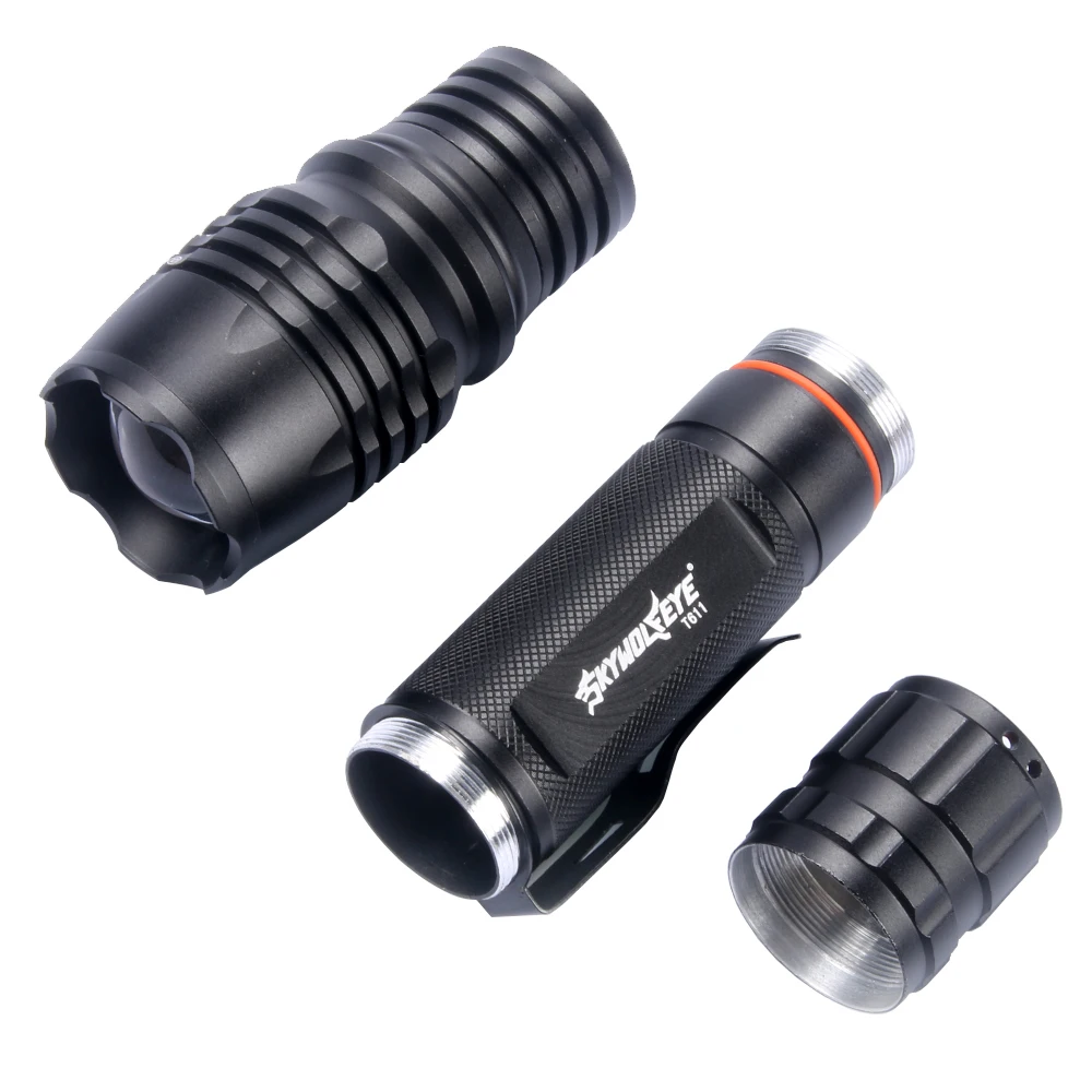 SKYWOLFEYE супер яркий светодиодный фонарик для кемпинга пешего туризма тактический