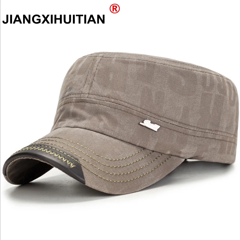2018 Мода весна лето дышащая военная шапка Кепка Snapback шапки для мужчин