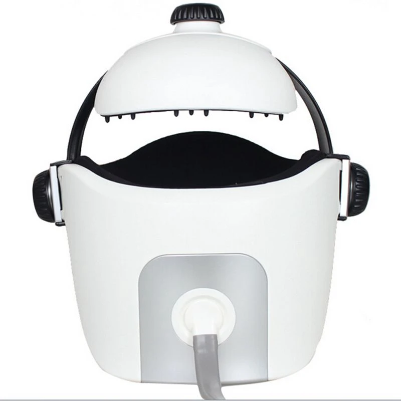 Electric Head Neck Massager Air Pressure Multi-function Far Infrared Heating Vibration Eye Mask Helmet With Music Massage |