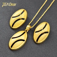 zea dear jewelry classic jewelry set for women necklace earrings pendant egg jewelry findings for party hot selling jewelry gift