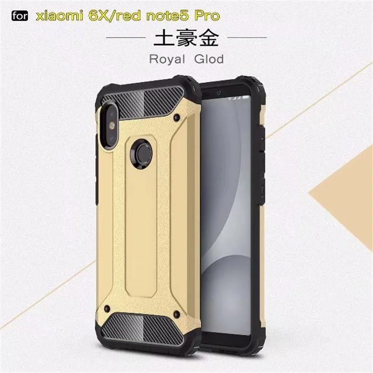 Гибридный армированный Ударопрочный силиконовый чехол из ТПУ для Xiaomi Redmi Note 5 Pro 99