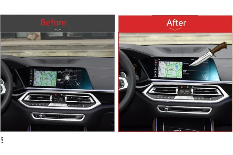 Закаленное стекло Защитная пленка для экрана BMW X5 G05 X7 12 3 дюймов экран gps навигации