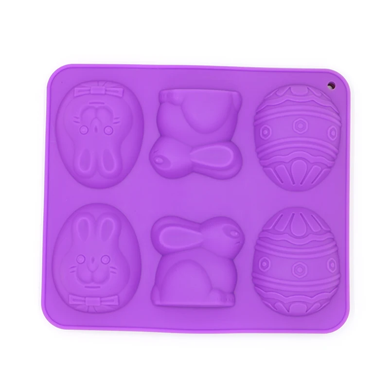 ULKNN Large Cakes Tools Easter Egg Silicone Cake Mold DIY Jelly Chocolate Candy Baking Kitchen for Eggs | Дом и сад