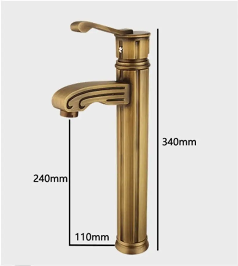 Смесители для раковины в ванную комнату античные латунные смесители туалете