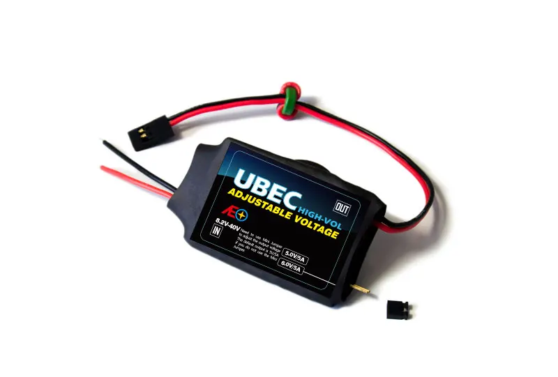 Бесплатная доставка высоковольтный Регулируемый UBEC 5 В/6 в/7 2 В/8 4 в/9 В/12 В