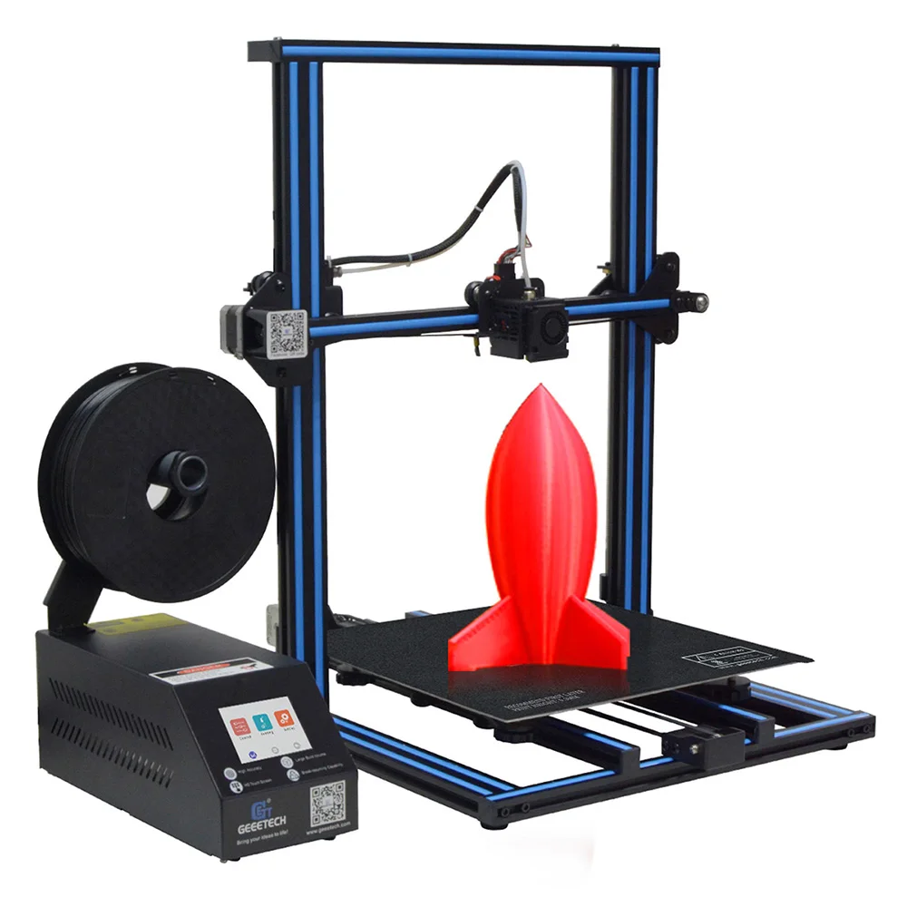 3D принтер GEEETECH A30 DIY с открытым исходным кодом цветной сенсорный экран Большая