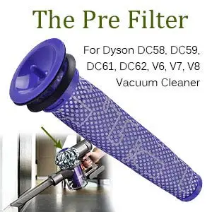 Фильтр моющийся Сменный фильтр для Dyson DC58 DC59 DC61 DC62 V6 V7 V8 серии пылесос