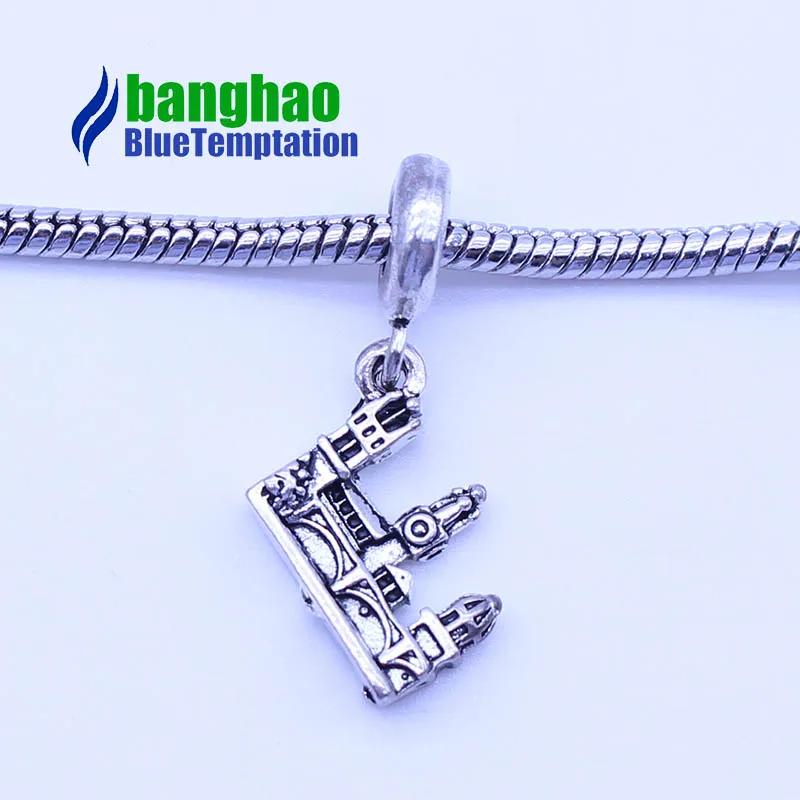Оригинальный браслет kolczyki tower beads Fit charms plata de ley ювелирное изделие на День святого