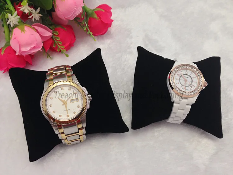 Бесплатная доставка бархатная Ювелирная Подушечка для демонстрации часов