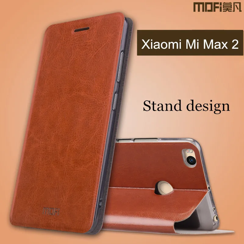 Xiao mi max 2 Чехол max2 крышка 6 44 силиконовый Флип кожаный жесткий чехол оригинальные