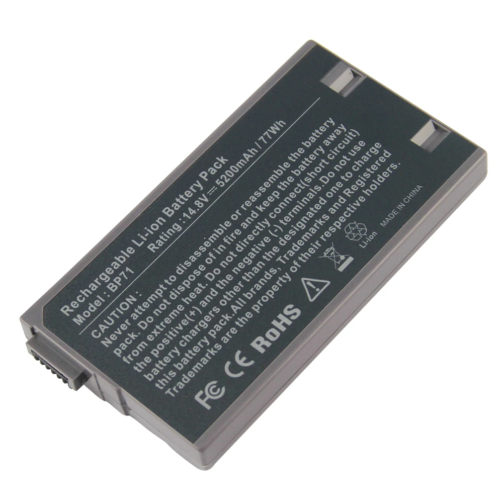 5200 мАч для Sony батареи ноутбука BP71 PCGA BP1N BP7 BP71A BP71AUC BP71CE7 серии PCG XR7/K|Аккумуляторы