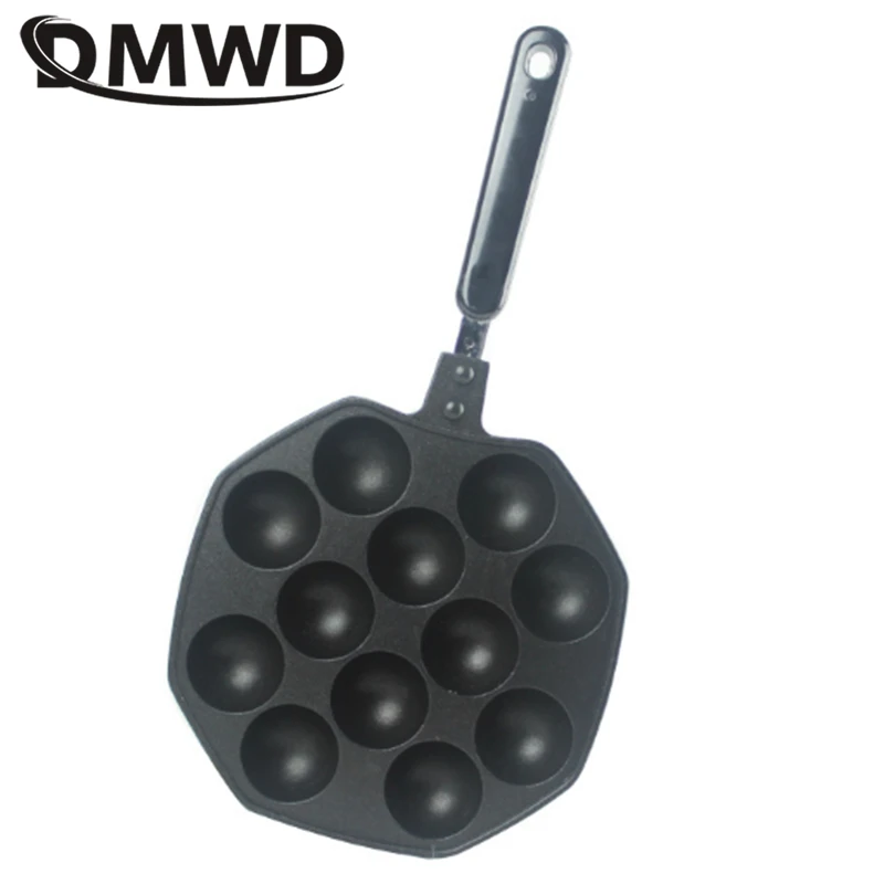 DMWD 12 отверстий форма такояки Форма для выпекания осьминог мяч чайник
