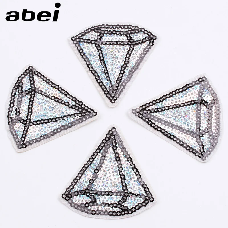 10 шт./лот алмазные наклейки с блестками патчи вышивкой утюгом для джинсов сумок