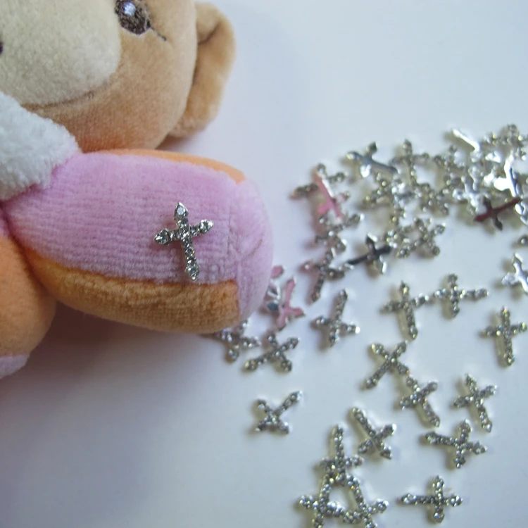10 шт. металлические подвески в виде креста|charms nail art|nail artcharms |